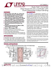 LTC3838-1 datasheet pdf Linear Technology