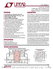 LTC3858-1 datasheet pdf Linear Technology