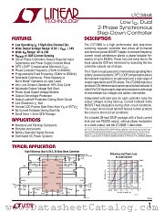 LTC3868 datasheet pdf Linear Technology