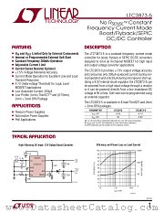 LTC3873-5 datasheet pdf Linear Technology
