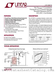 LTC3873 datasheet pdf Linear Technology