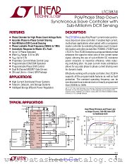 LTC3874 datasheet pdf Linear Technology