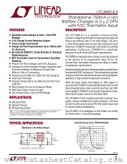 LTC4069-4.4 datasheet pdf Linear Technology