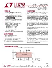 LTC4274C datasheet pdf Linear Technology