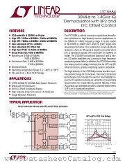 LTC5584 datasheet pdf Linear Technology
