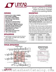 LTC5591 datasheet pdf Linear Technology