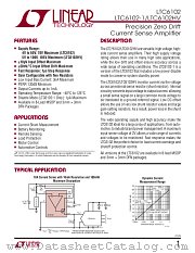 LTC6102HV datasheet pdf Linear Technology