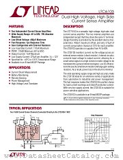 LTC6103 datasheet pdf Linear Technology
