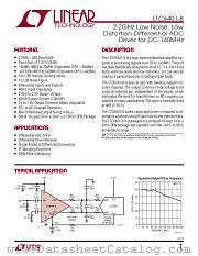 LTC6401-8 datasheet pdf Linear Technology