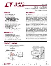 LTC6406 datasheet pdf Linear Technology