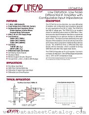 LTC6410-6 datasheet pdf Linear Technology