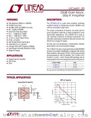 LTC6431-20 datasheet pdf Linear Technology