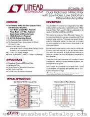 LTC6605-14 datasheet pdf Linear Technology