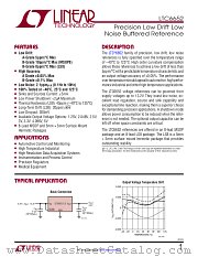 LTC6652 datasheet pdf Linear Technology