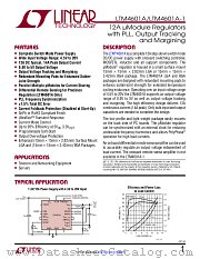 LTM4601A-1 datasheet pdf Linear Technology