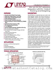 LTM4603 datasheet pdf Linear Technology