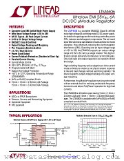 LTM4606 datasheet pdf Linear Technology