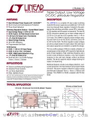 LTM4615 datasheet pdf Linear Technology