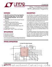 LTM8008 datasheet pdf Linear Technology