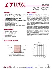 LTM8025 datasheet pdf Linear Technology