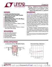 LTM8029 datasheet pdf Linear Technology