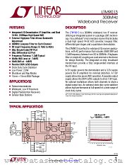 LTM9013 datasheet pdf Linear Technology