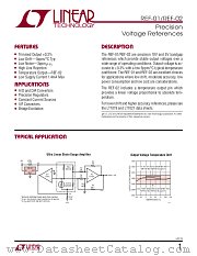 REF01 datasheet pdf Linear Technology
