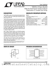 RH1499M datasheet pdf Linear Technology
