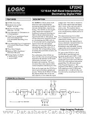 LF2242JC25 datasheet pdf LOGIC Devices Incorporated