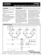 LF3347 datasheet pdf LOGIC Devices Incorporated