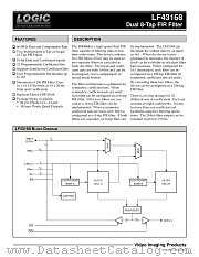LF43168QC30 datasheet pdf LOGIC Devices Incorporated