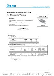 HVC200A datasheet pdf Leshan Radio Company
