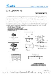 MC74VHC1G66DFT2 datasheet pdf Leshan Radio Company