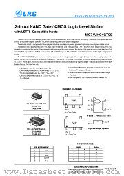 MC74VHC1GT00DFT2 datasheet pdf Leshan Radio Company