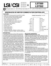 LS7262 datasheet pdf LSI Computer Systems