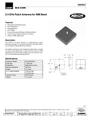 1307031 datasheet pdf Tyco Electronics