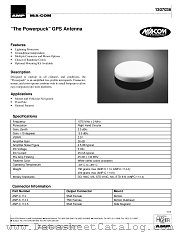 1307036 datasheet pdf Tyco Electronics