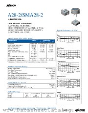 SMA28-2 datasheet pdf Tyco Electronics