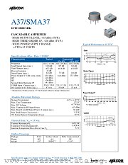 SMA37 datasheet pdf Tyco Electronics