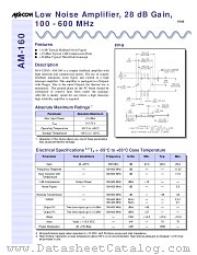 AM-160 datasheet pdf Tyco Electronics