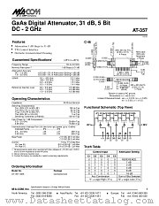AT-357SMA datasheet pdf Tyco Electronics