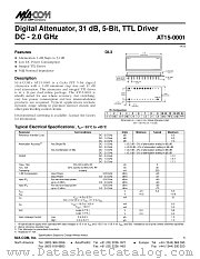 AT15-0001 datasheet pdf Tyco Electronics
