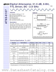 AT65-0107TR datasheet pdf Tyco Electronics