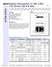 AT90-0263TR datasheet pdf Tyco Electronics