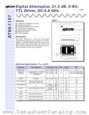 AT90-1107TR datasheet pdf Tyco Electronics