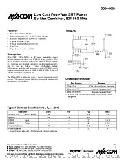 DS54-0001 datasheet pdf Tyco Electronics