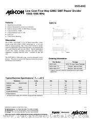 DS55-0003 datasheet pdf Tyco Electronics