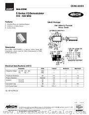 EKIN2-420DX datasheet pdf Tyco Electronics