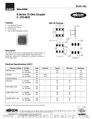 ELDC-16LI datasheet pdf Tyco Electronics