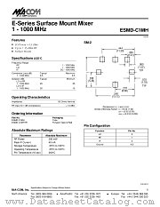ESMD-C1MHTR datasheet pdf Tyco Electronics